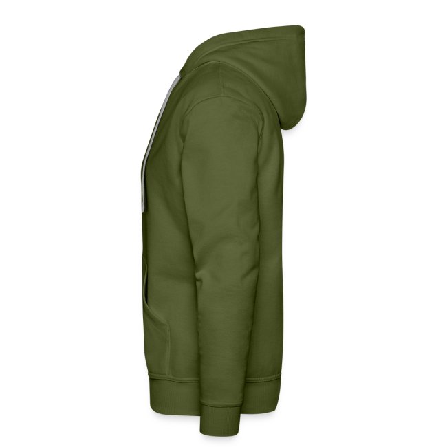 Green Premium Hoodie</br>Ronin Kanji & Clan Flag - Image 6